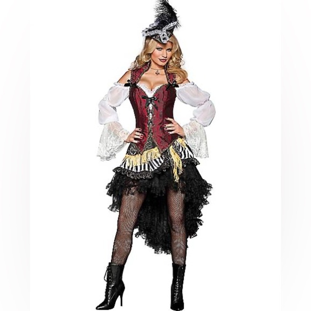 Adult High Sees Treasure Pirate Costume